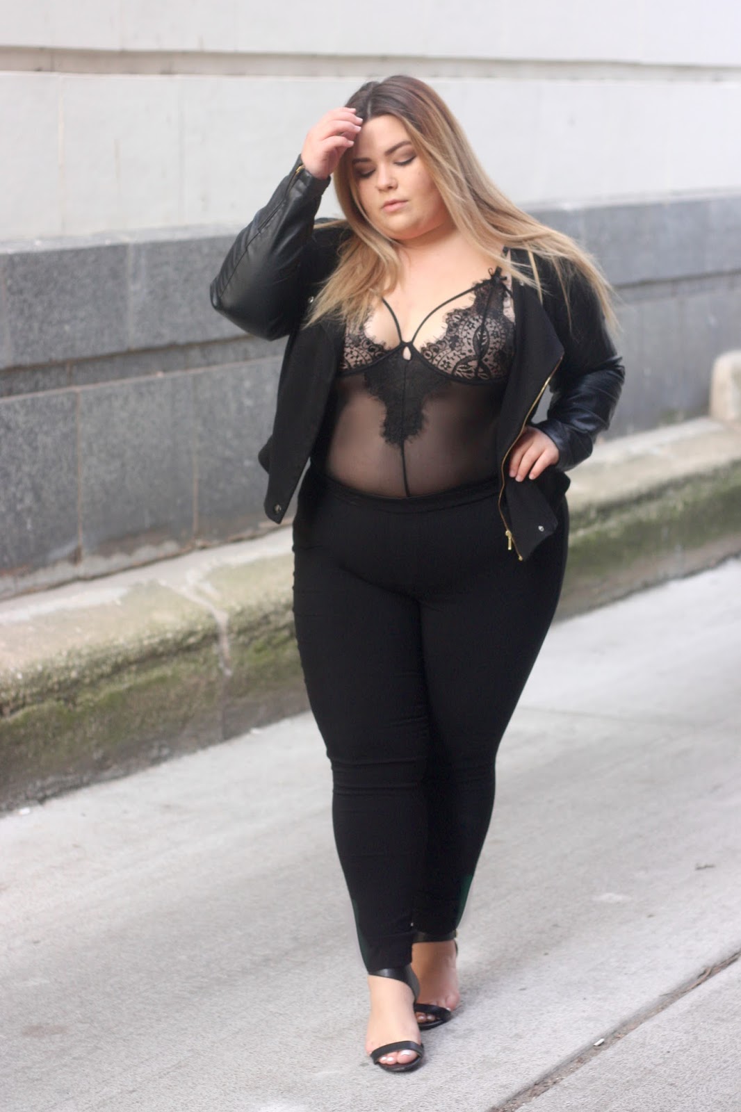 LINGERIE STREET STYLE - Natalie in the City