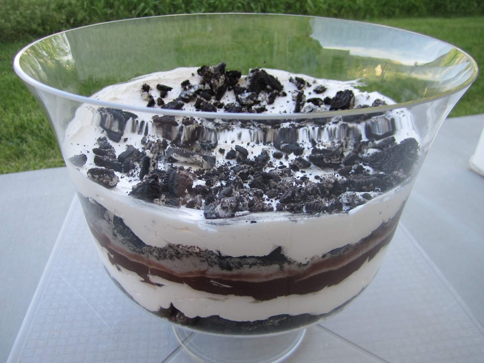 Time For Supper! Oreo Brownie Trifle