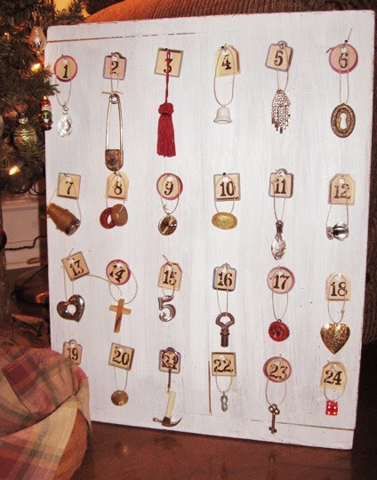 Margo's Junkin Journal: Advent Calendar Idea-Christmas Project