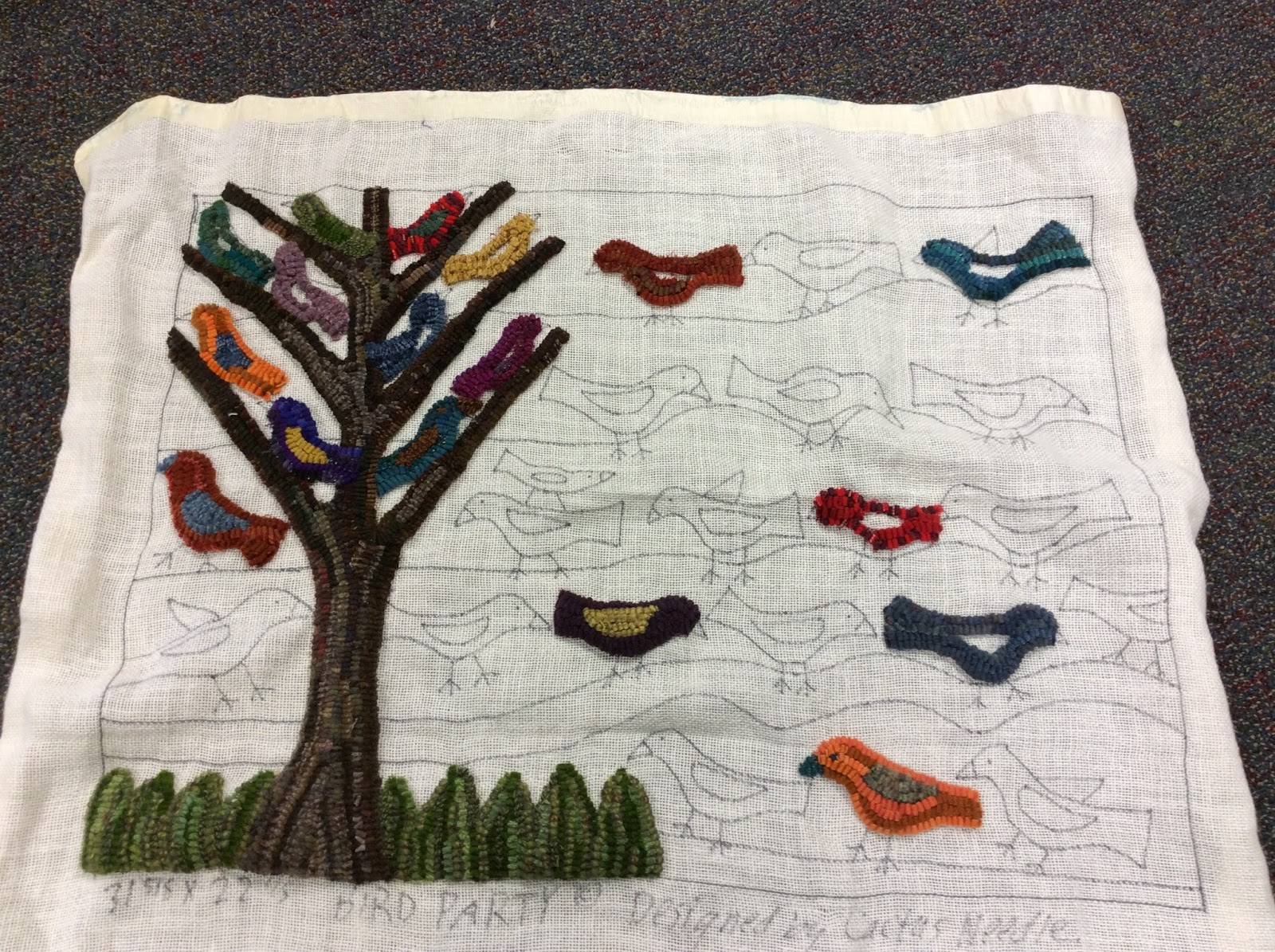 Ali Strebel Miami Valley Rug Hooking Guild