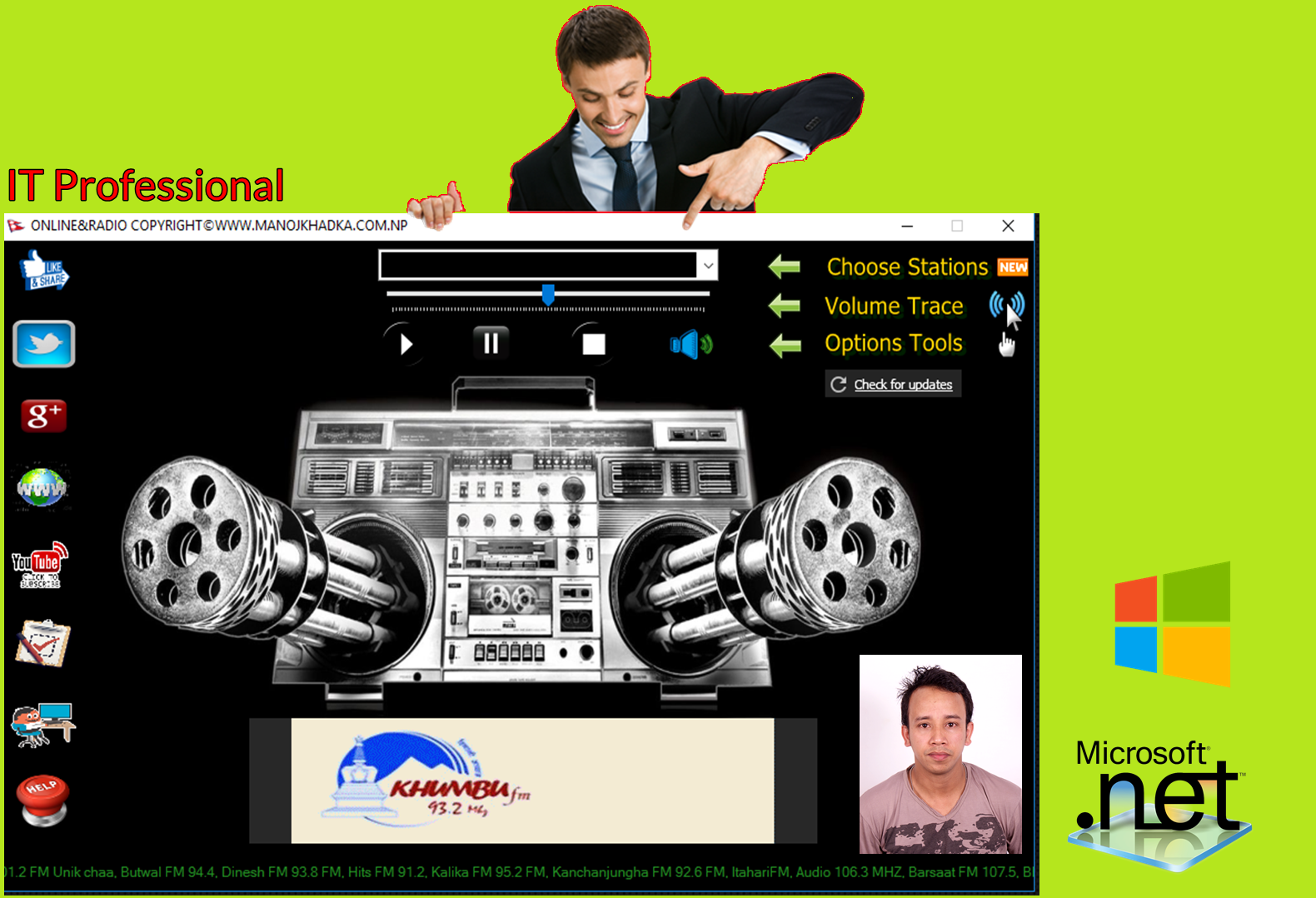 Online Radio Nepal All Stations Listen Application Download - IT