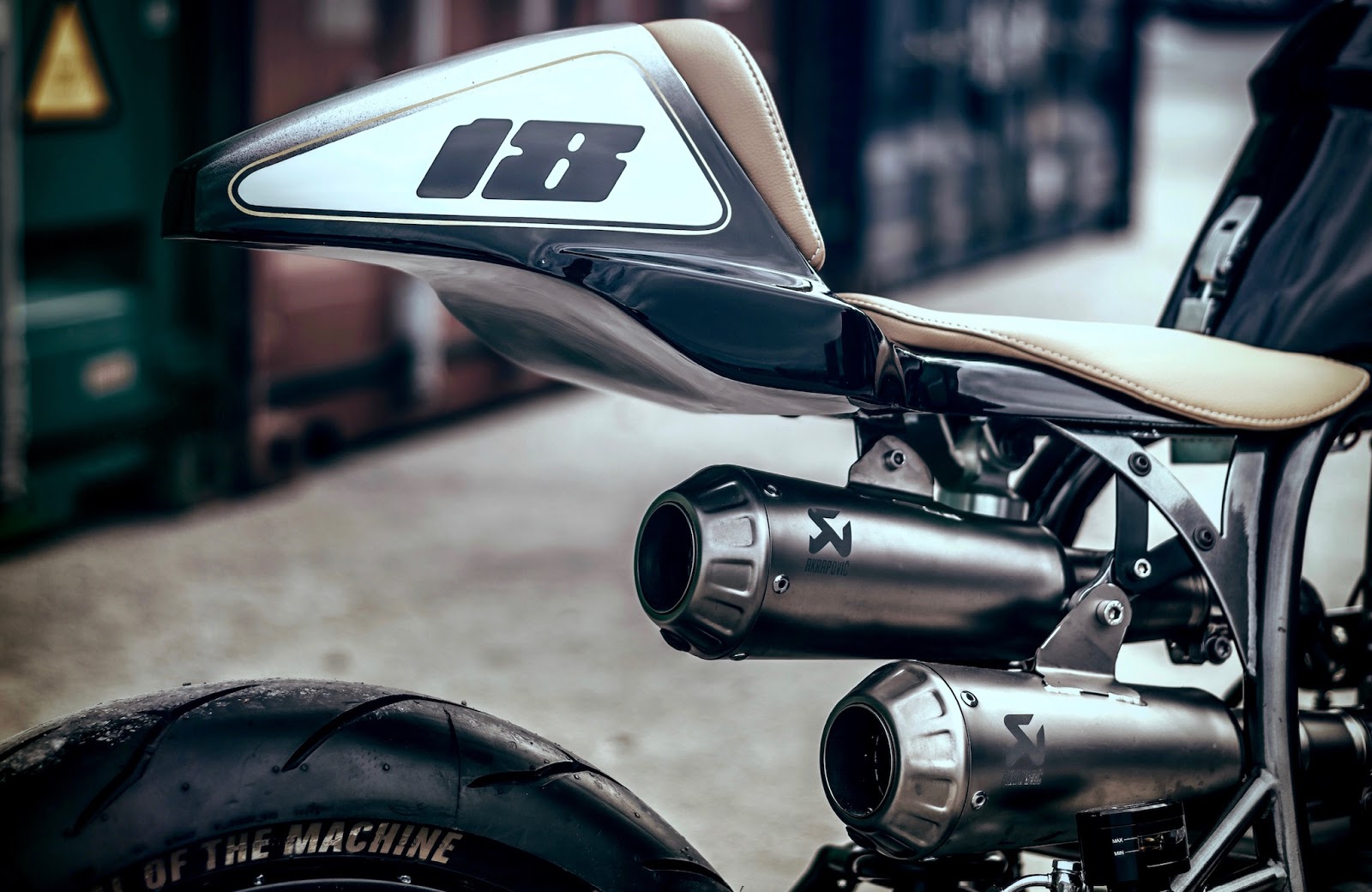 The Silver Bullet Mk2 Inazuma café racer