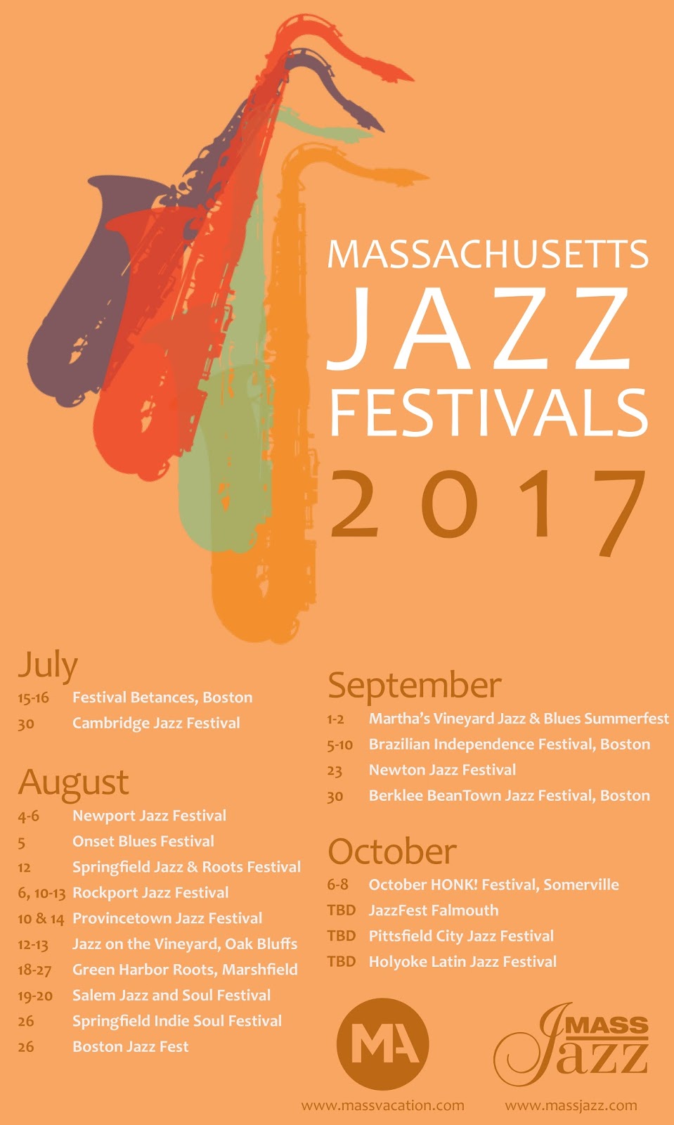 MassJazz: Jazz + Blues Music Festivals in Massachusetts Through October MassJazz: Jazz + Blues Music Festivals in Massachusetts Through October