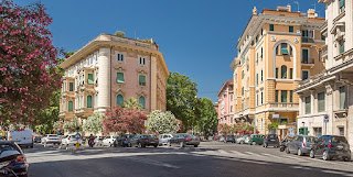 Parioli's tree-lined boulevards make it one of the most attractive residential areas in Rome