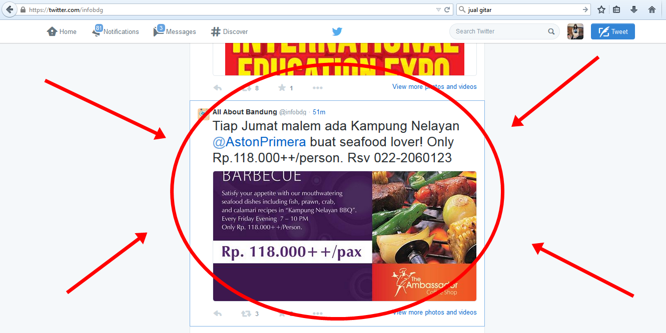 Contoh Contextual Advertising