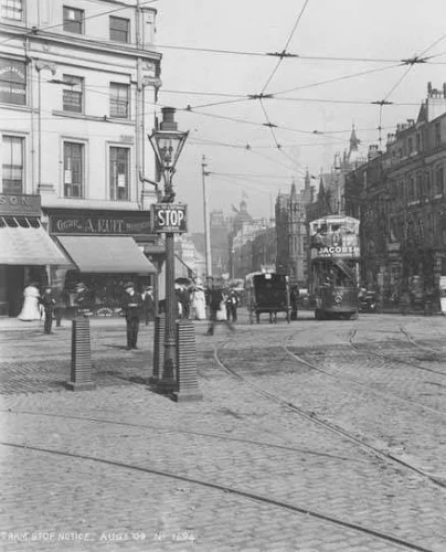 Derby Square and Lord Street, 1909