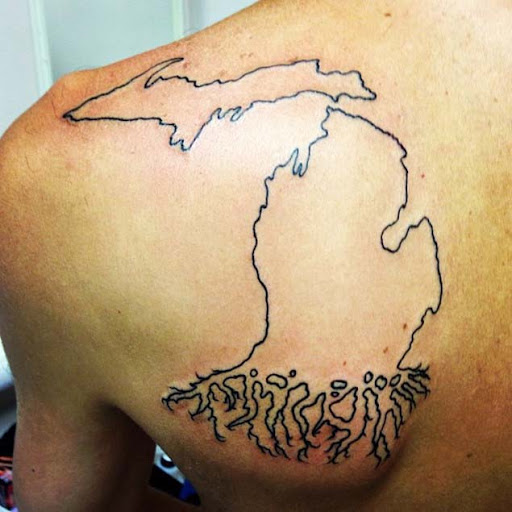 Estes michigan raízes tatuagens