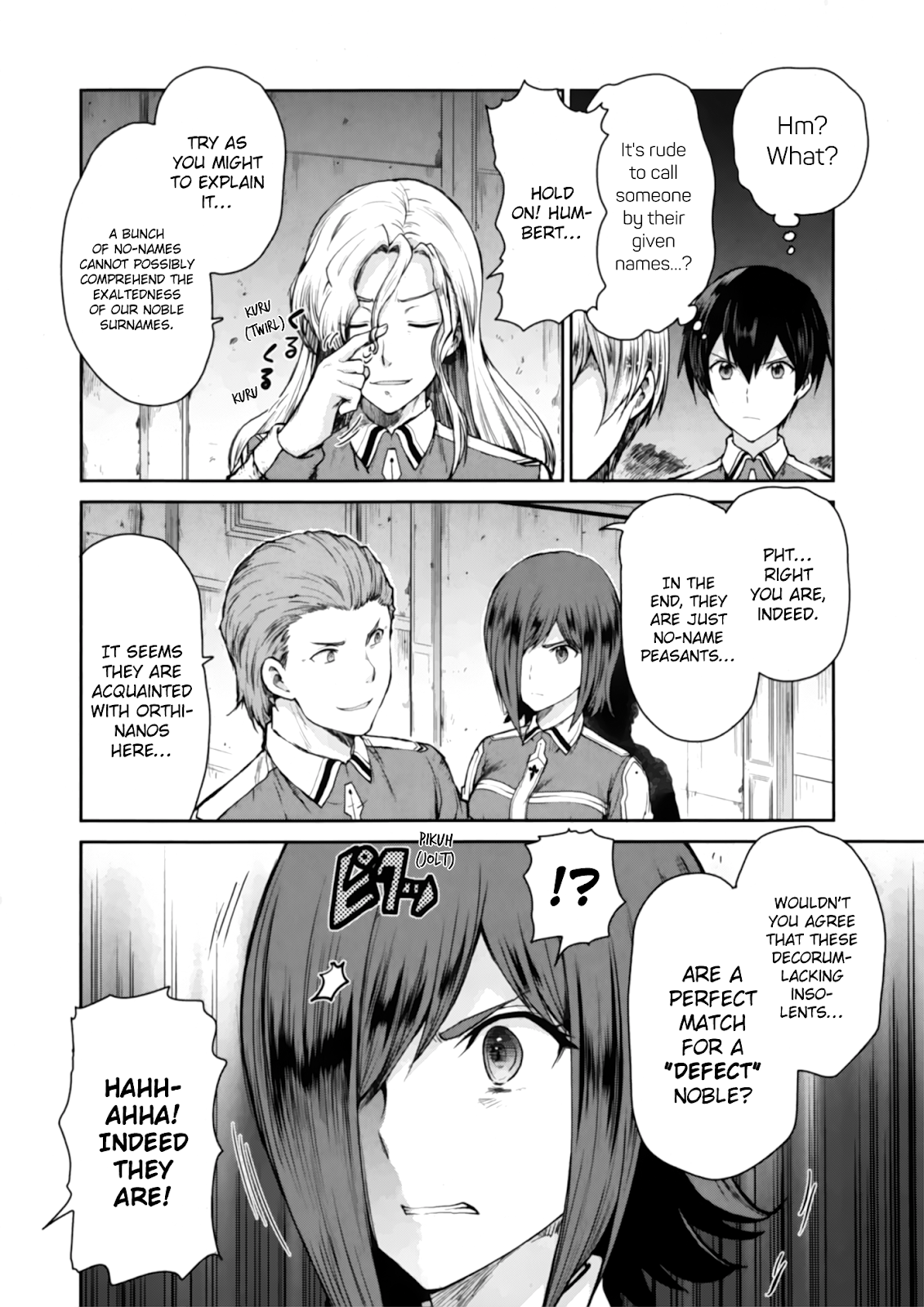 Dreadful Decoding: [Lycoris manga] Chapter 3 - "Nobles"