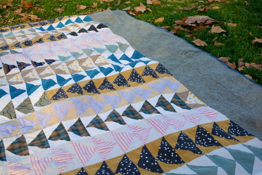 Arrowhead Flying Geese Quilt — Miss Make