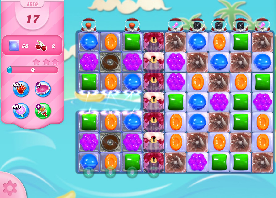 Candy Crush Saga level 3010 Candy Crush Saga level 3010