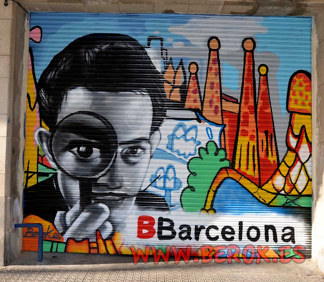 graffiti persianas Barcelona