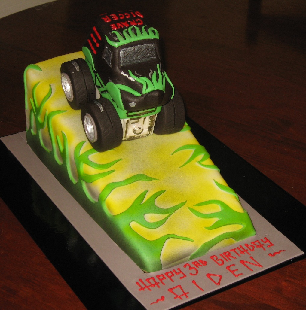 Let Them Eat Cake Monster Truck (Grave Digger)