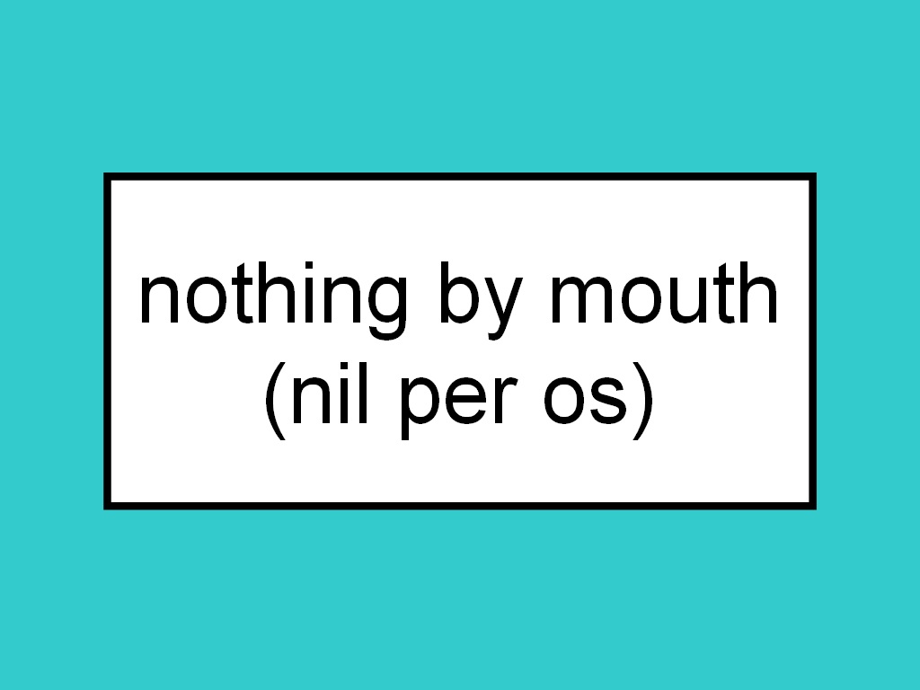 By Mouth Abbreviation 35