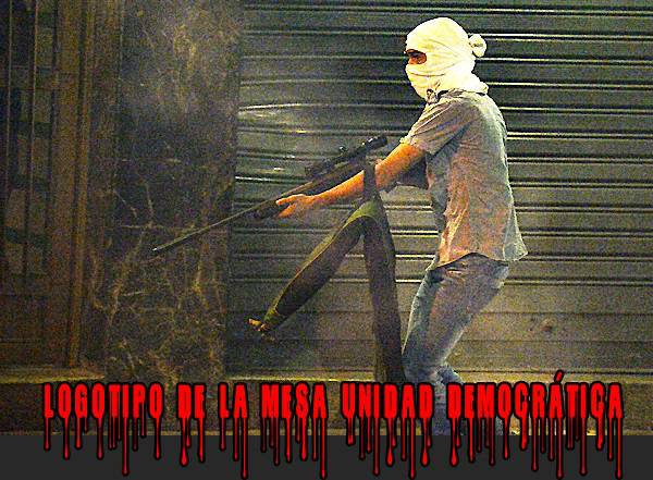 ASI TRABAJAN LAS "PACIFICAS" MANIFESTACIONES DE LA "OPOSICION" EN VENEZUELA