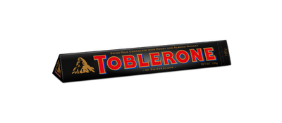 large dark chocolate toblerone