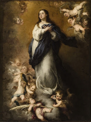 Inmaculada del Coro "la Niña" - Murillo - Museo de Bellas Artes de Sevilla