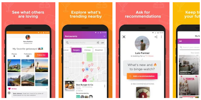 Likewise - Recommendation & Review Finder Mobile - Youth Apps