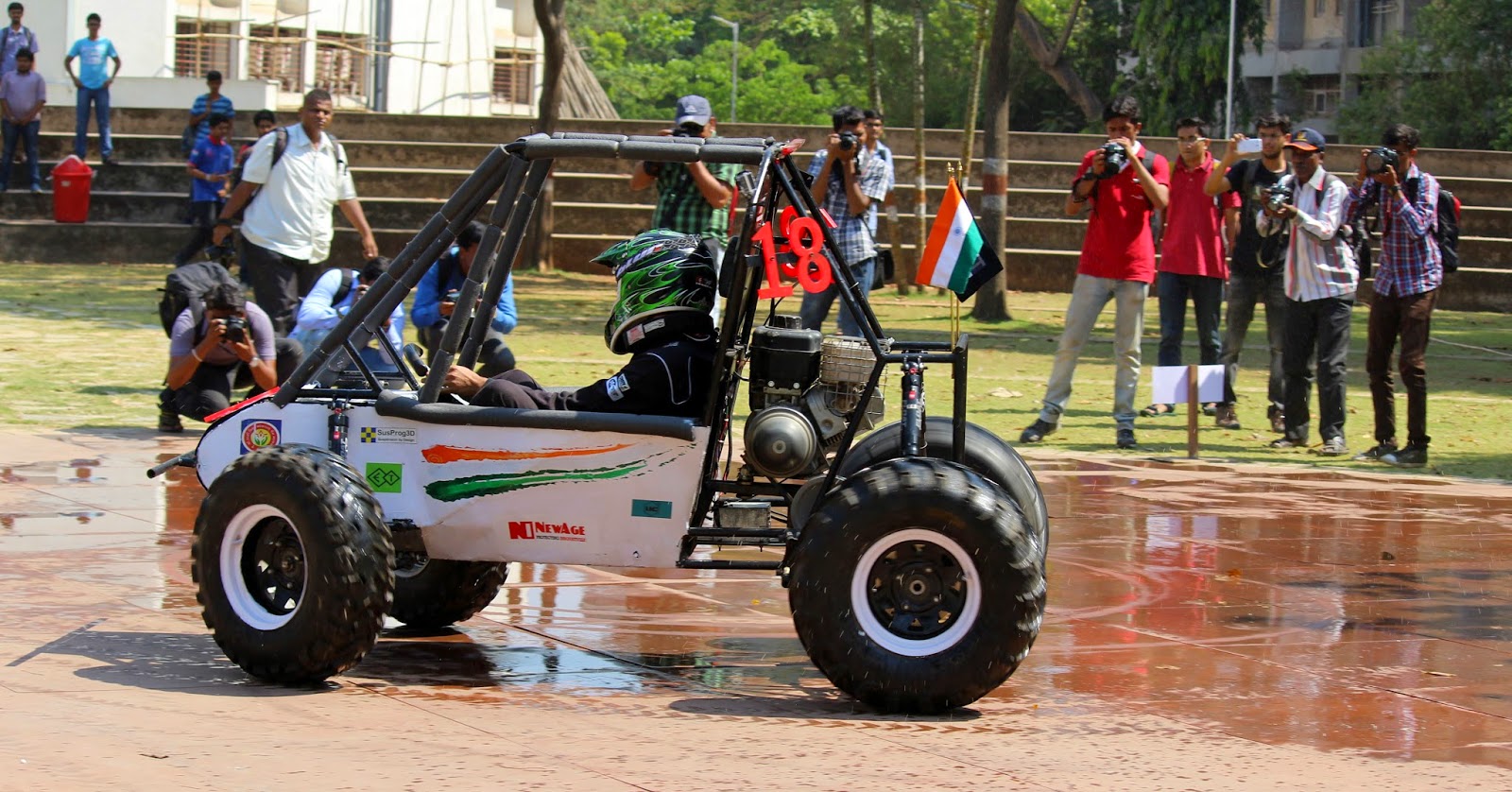 TEAM RED SHIFT OF K. J. SOMAIYA COLLEGE OF ENGINEERING ROLLS OUT THE ALL TERRAIN VEHICLE – RAUDR