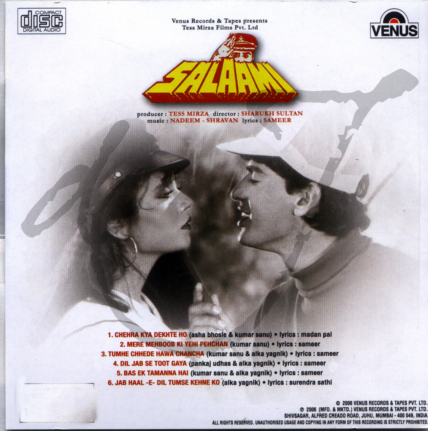 Nadeem ShravanThe One & Only Salaami