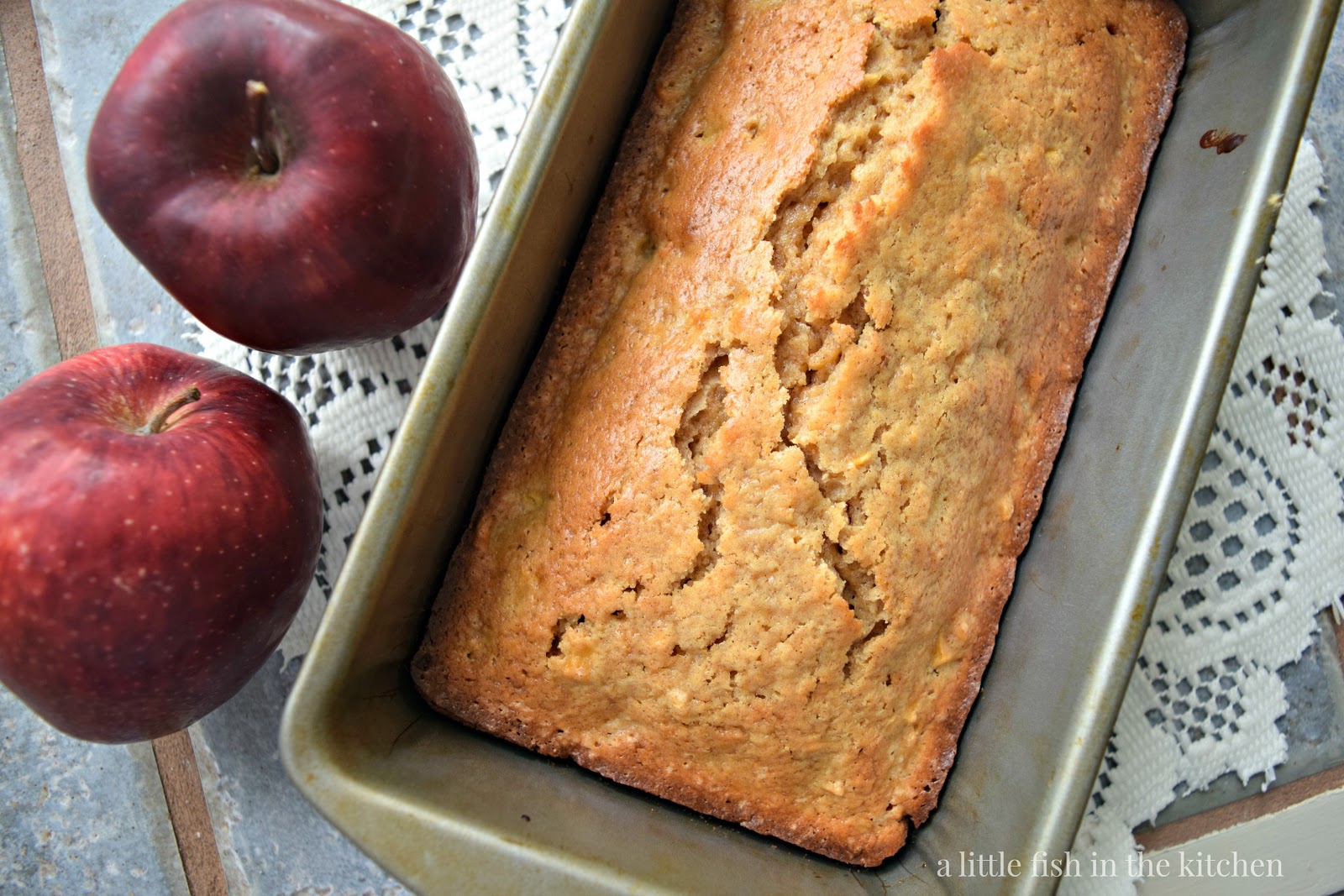 Spiced Apple Quick Bread A Little Fish in the Kitchen