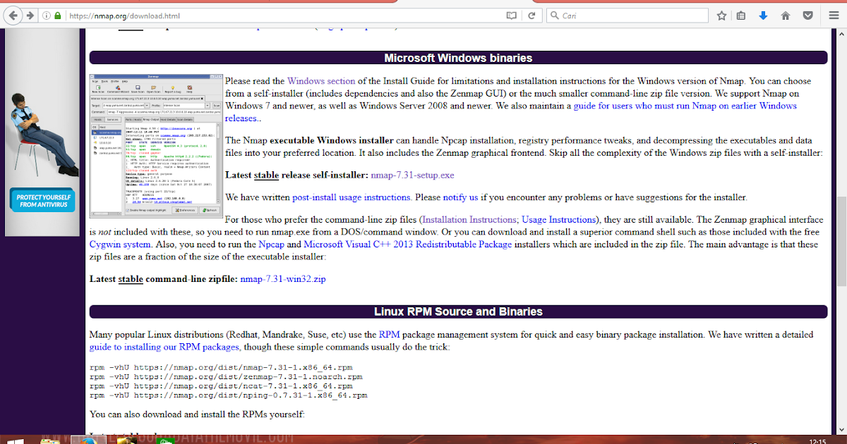 install nmap di windows dengan mudah eofel