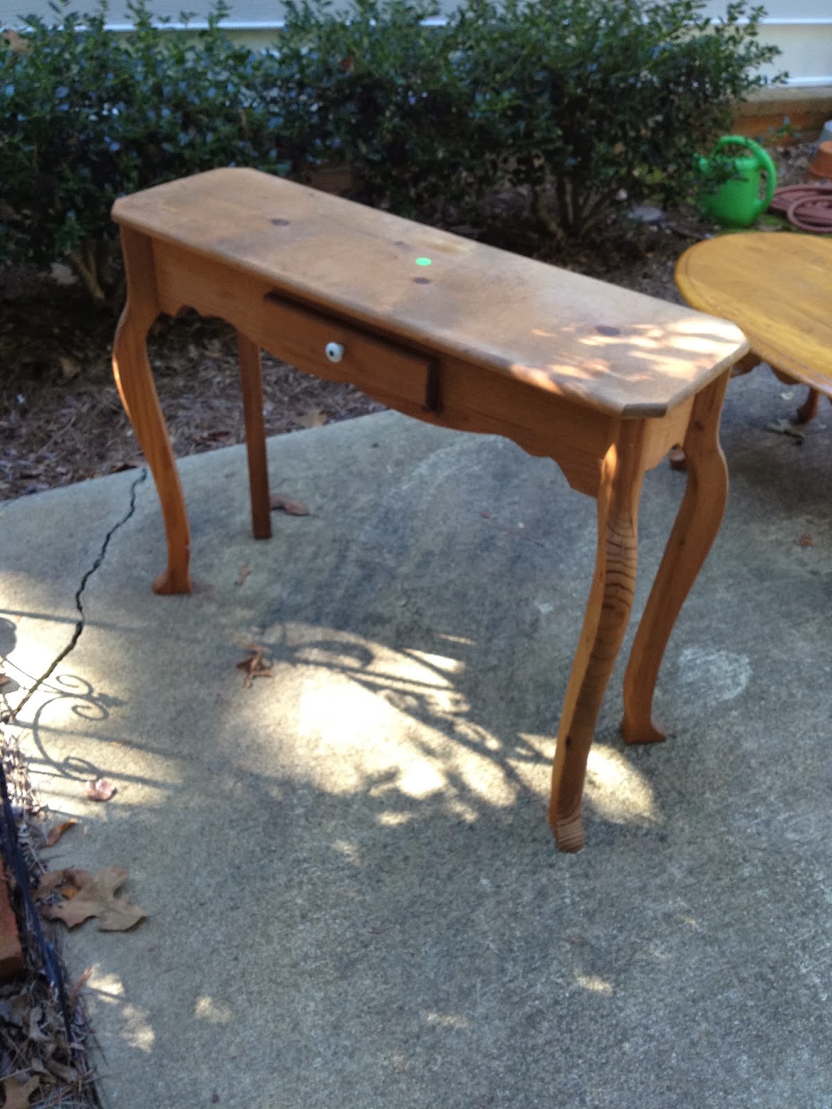 SensibleRedesign Old Pine Sofa Table