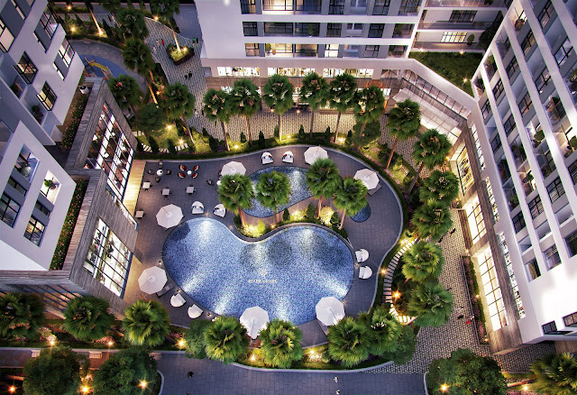 Cảnh quan Rivera Park Cảnh quan Rivera Park