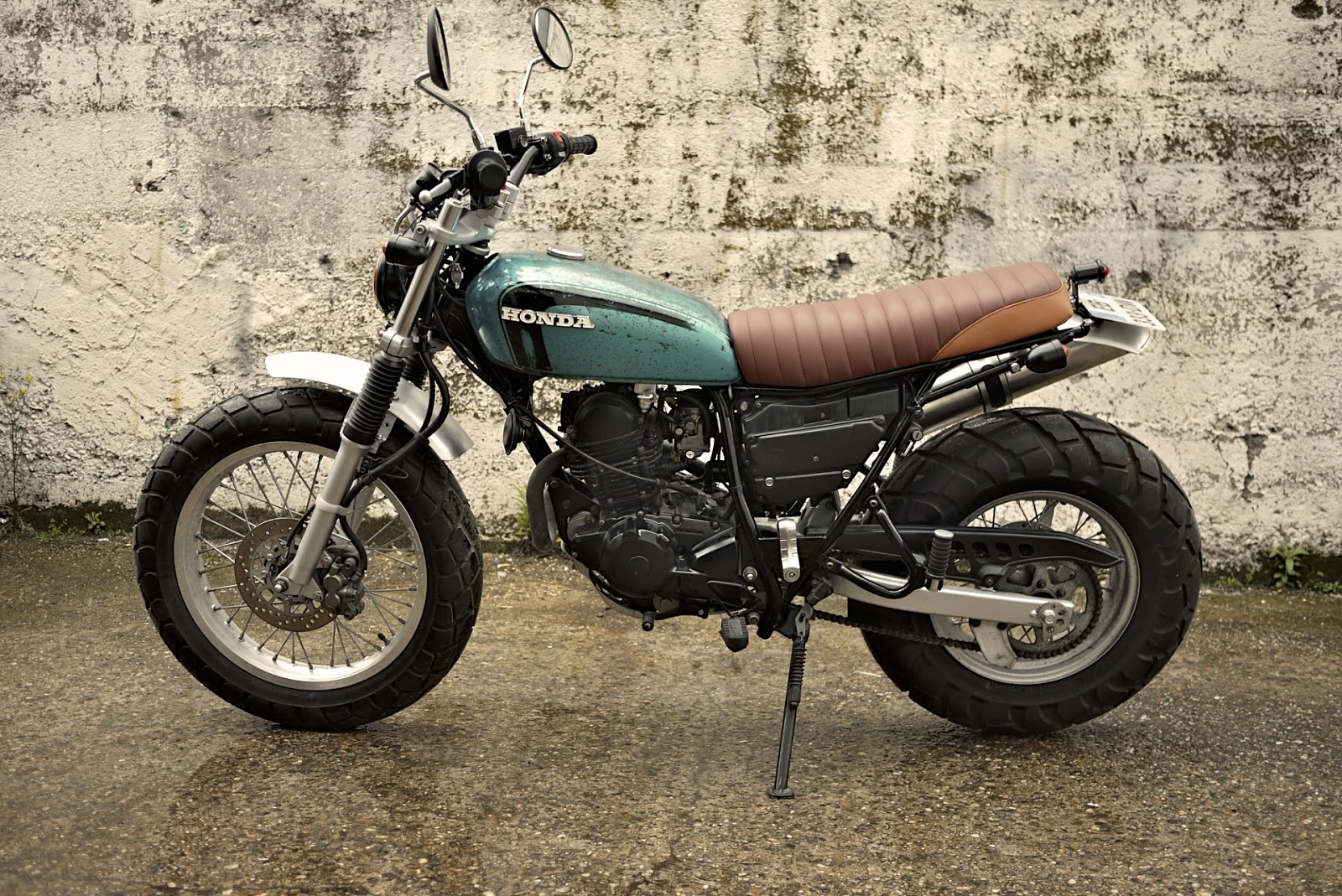 Hell Kustom Yamaha TW125 By TerrorCycles