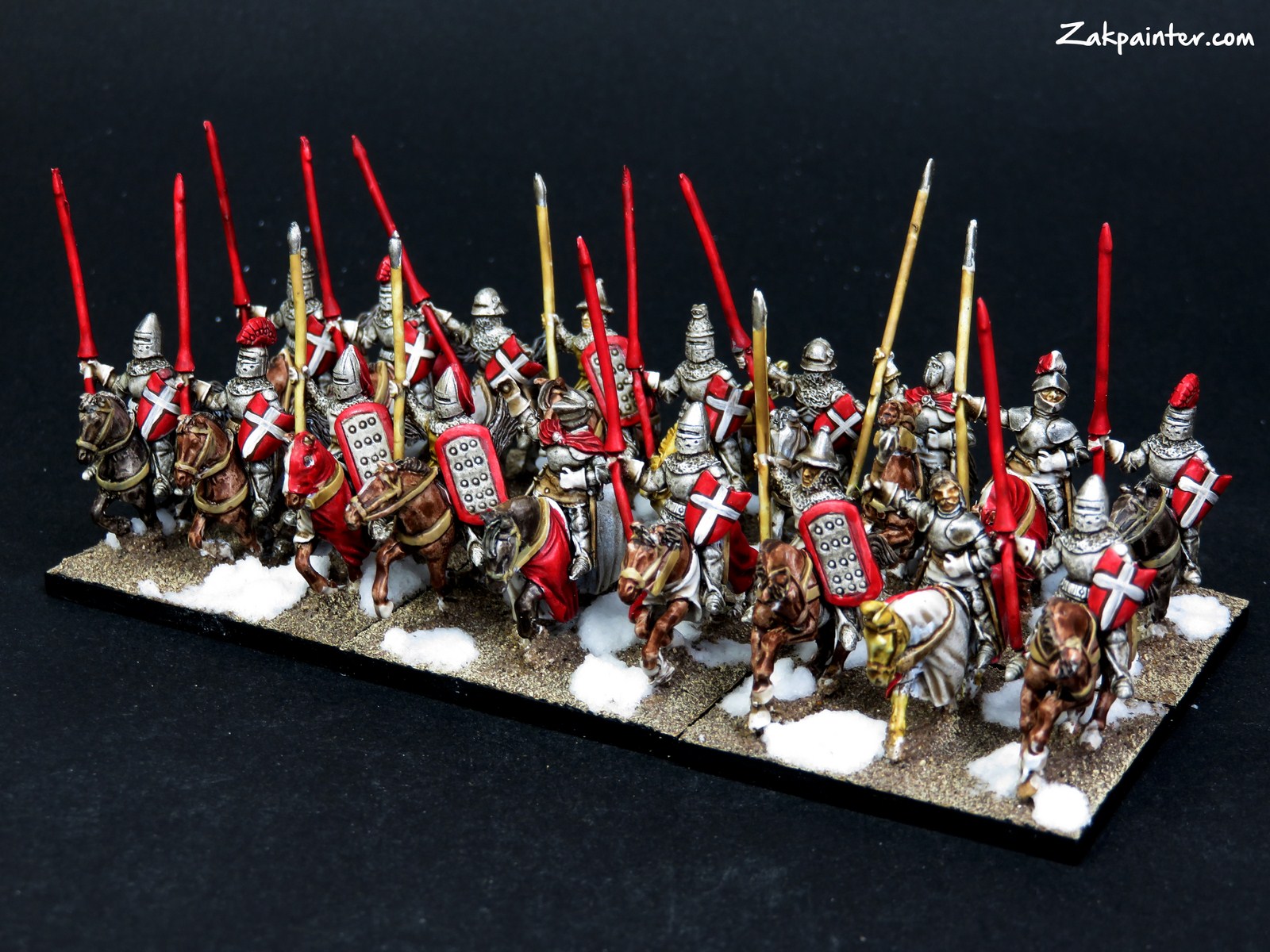 ZakGallery Painted 15mm MEDIEVAL POLISH army