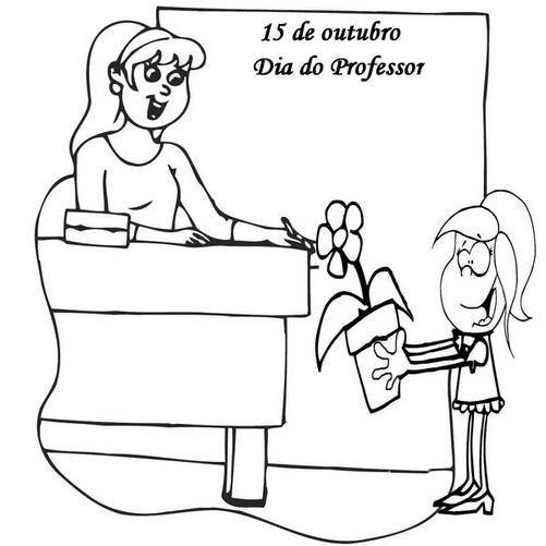 dia do professor 40 atividades e desenhos para colorir imprimir