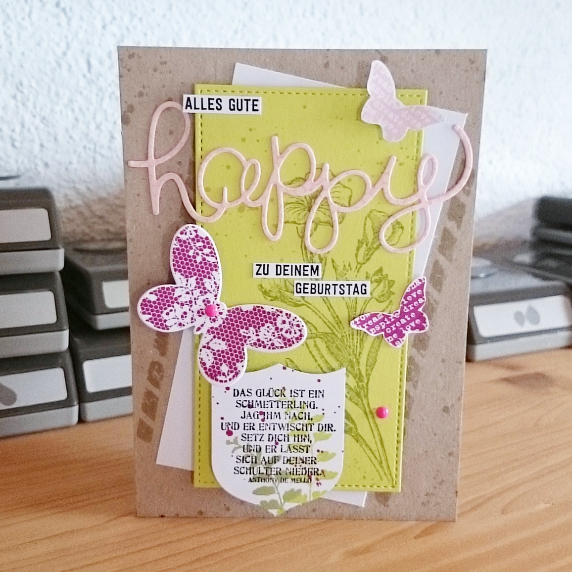 Mama Nina Ein Schmetterlingsgruss Zum Geburtstag