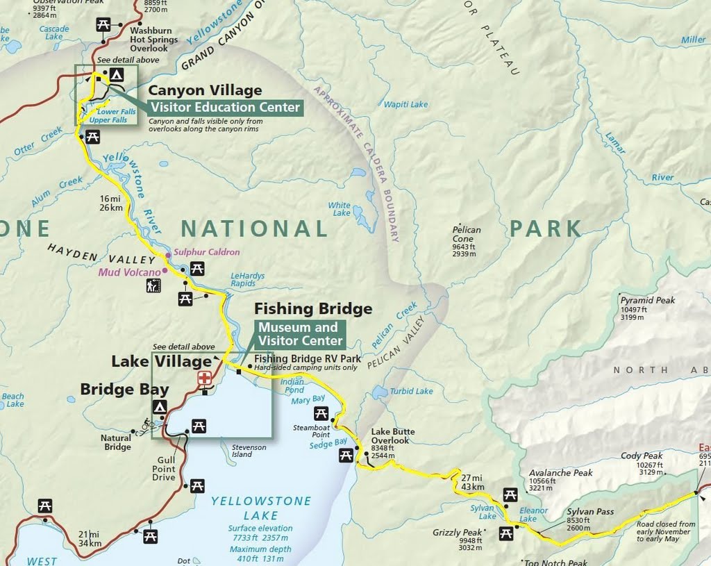 GoneByRV First Trip to Yellowstone NP (Part1East Gate Entrance)