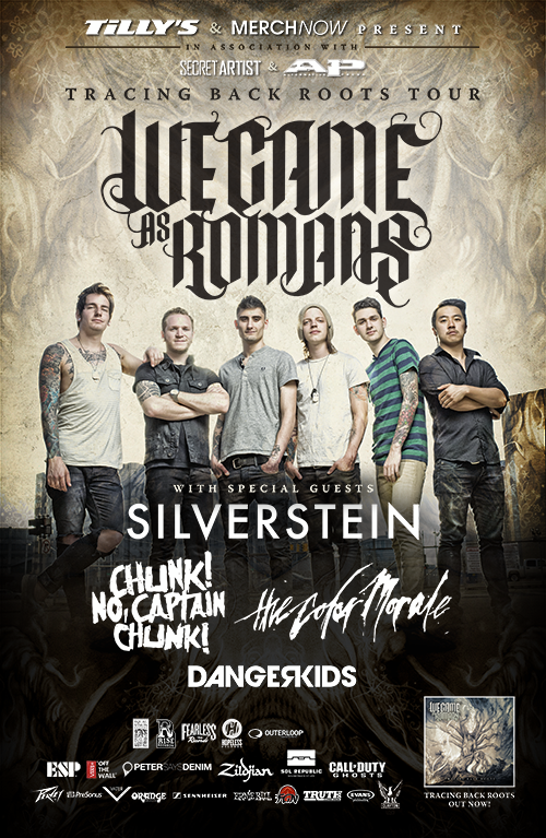 One AM Media We Came As Romans Announce Tracing Back Roots Tour