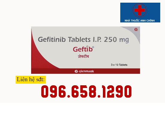 Geftib/Gefitinib 250 mg Viên nén