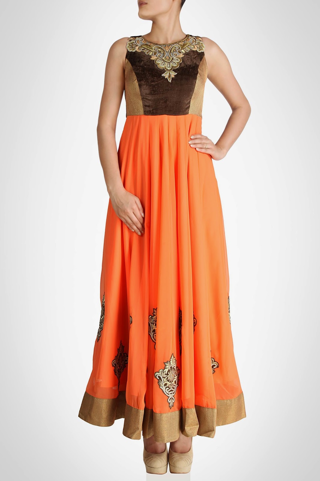 Phenomenal Anarkalis Just Arrived at Kimaya Sketch Customs Clothing