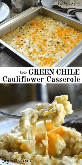 Green Chile Cauliflower Casserole