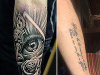 Eye Tattoo On Arm For Men