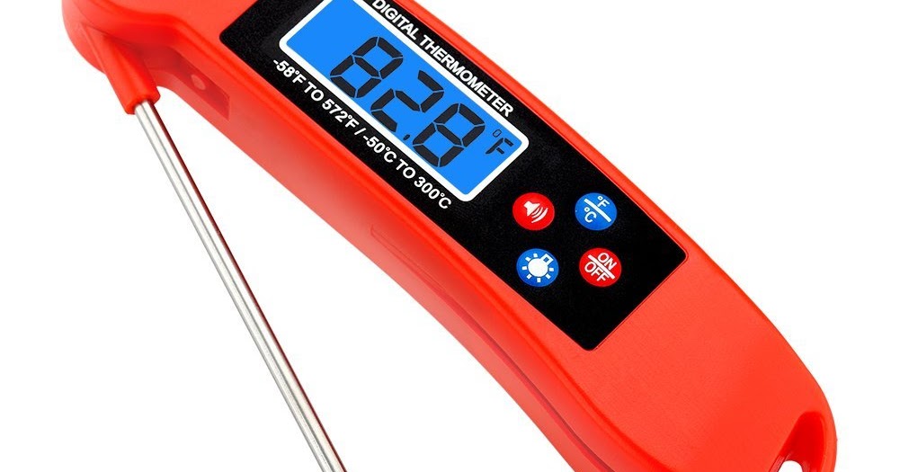 Living a Fit and Full Life GDEALER Talking Instant Read Cooking Thermometer Review