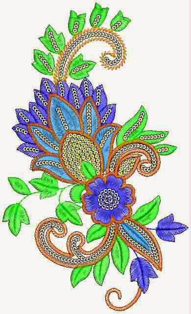 Embdesigntube: Fashionable Embroidery Patch Work Designs of India