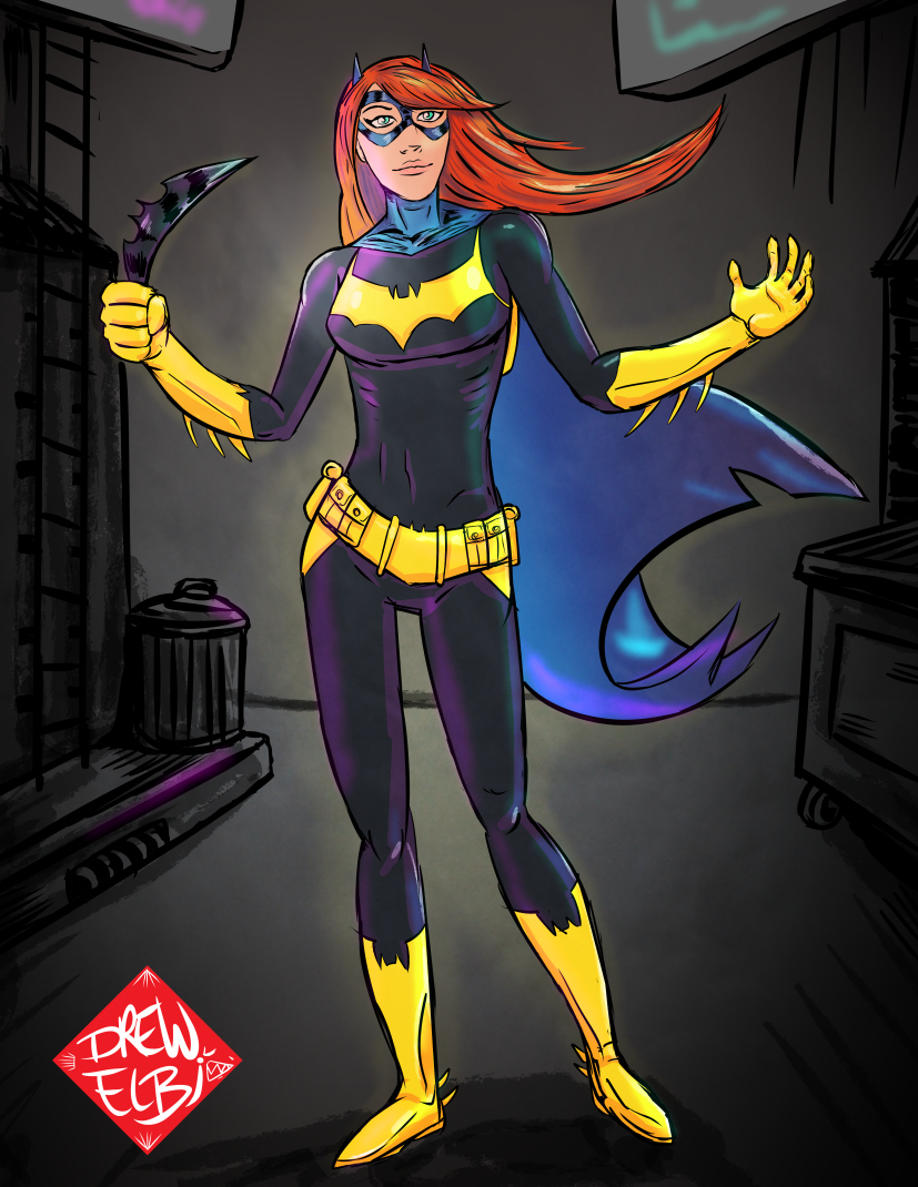 DREW ELBI: Batgirl Process!