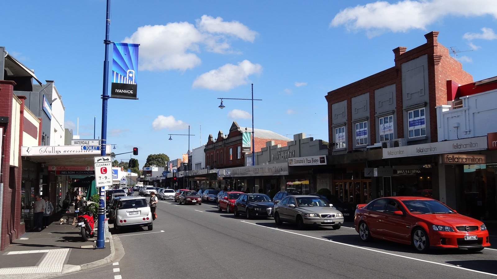 MAP IVANHOE SHOPPING STRIP