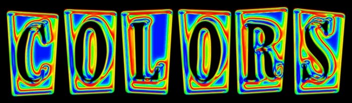 Text Effect Tutorials: TUTORIAL: a special colorful text effect