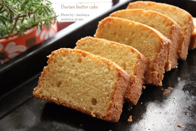 Durian butter cake 