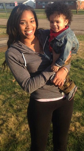 Thursday, the day  her toddler son died,  Kayelisa Martin  committed suicide  in Canton, Ohio