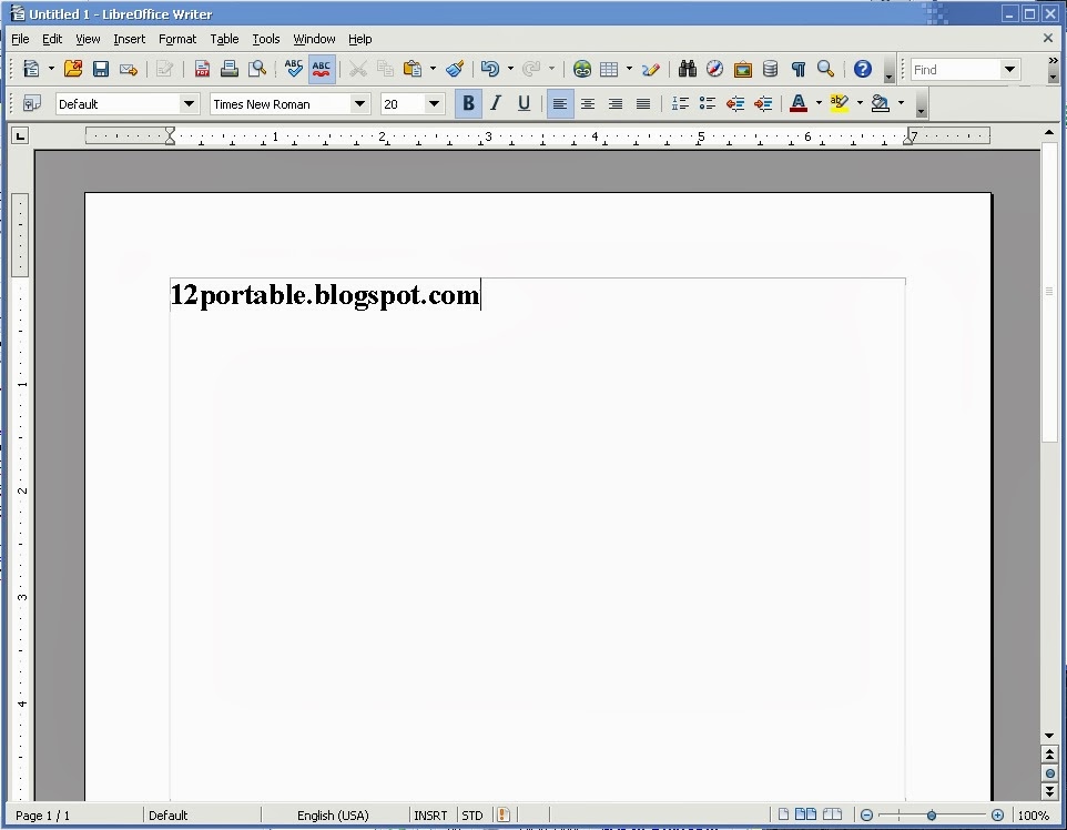 LIBREOFFICE PORTABLE STABLE visual data 3