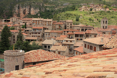 Medieval village of Castellar de N'Hug in the Pyrenees