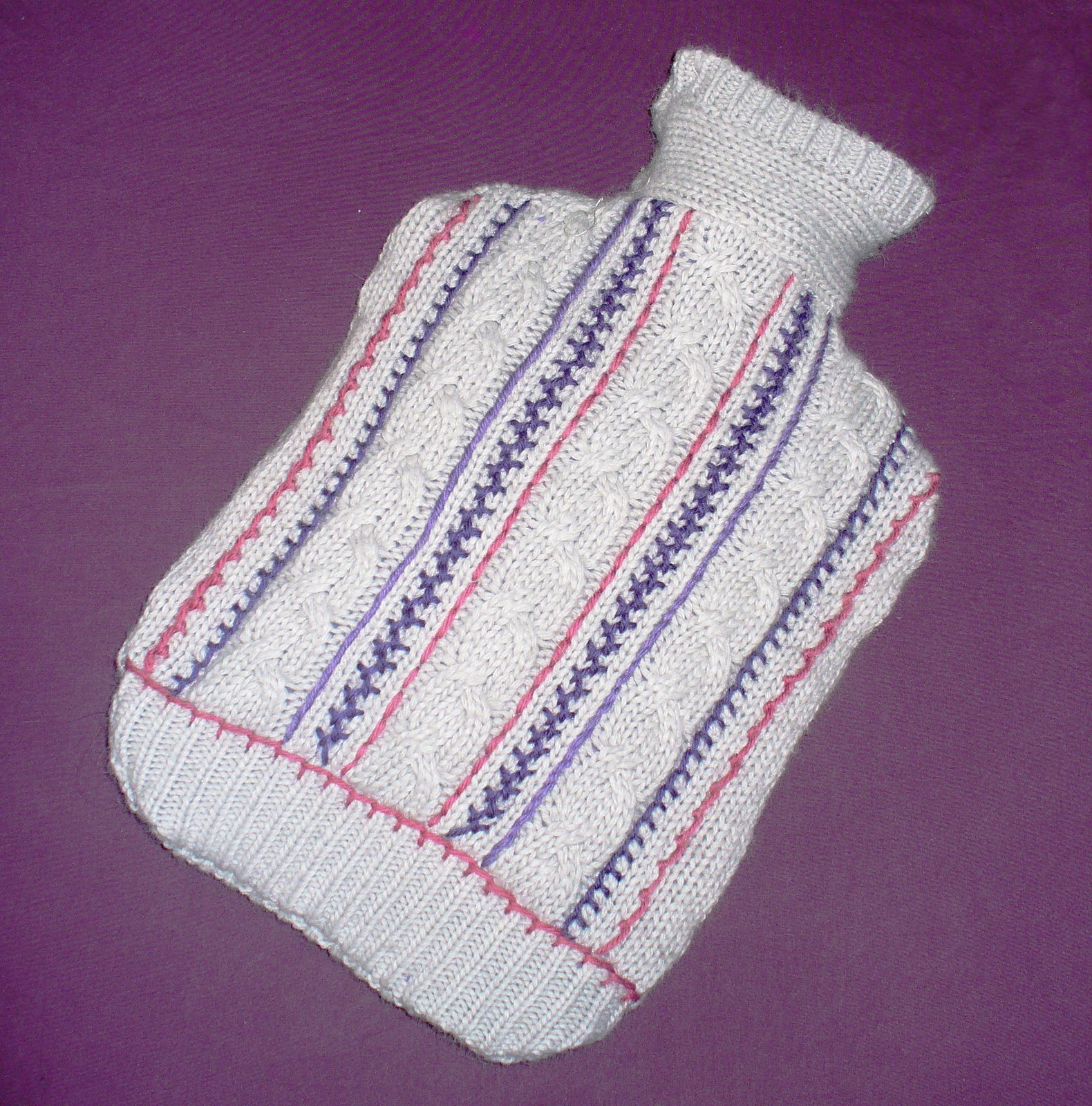 Debbie made... a new hot water bottle cover