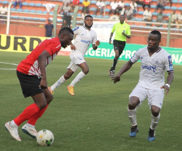 Goals from Sikiru Alimi and Michael Stephen fires Lobi past Rivers United
