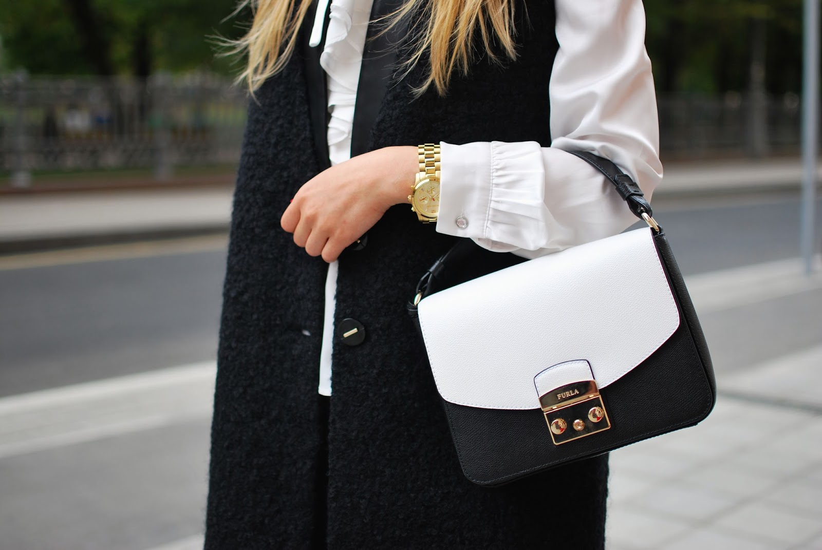 Fashion details fashion bag furla, furla bag,уличная мода осень 2015,тренды осени