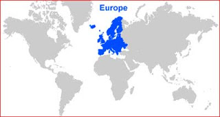 Gambar Peta letak Eropa